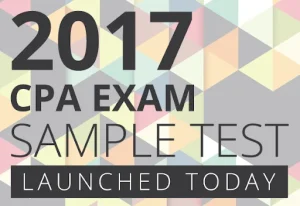 CPA Exam Sample Test Launched Today
