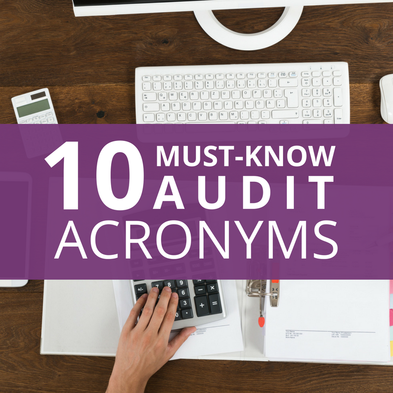 10 Must Know Audit Acronyms Uworld Roger Cpa Review