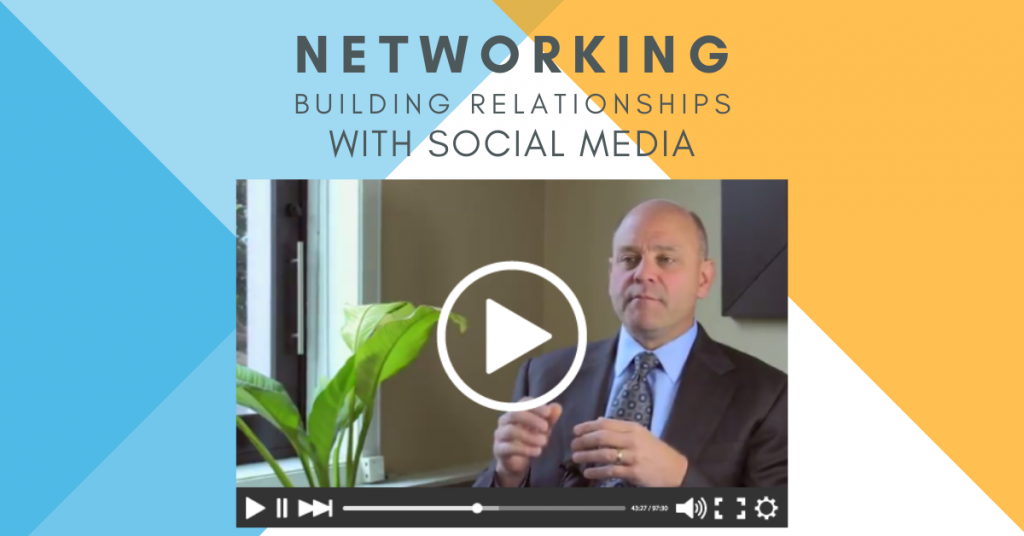Networking building relationships with social media
