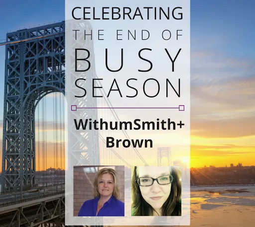 Celebrating the End of Busy Season