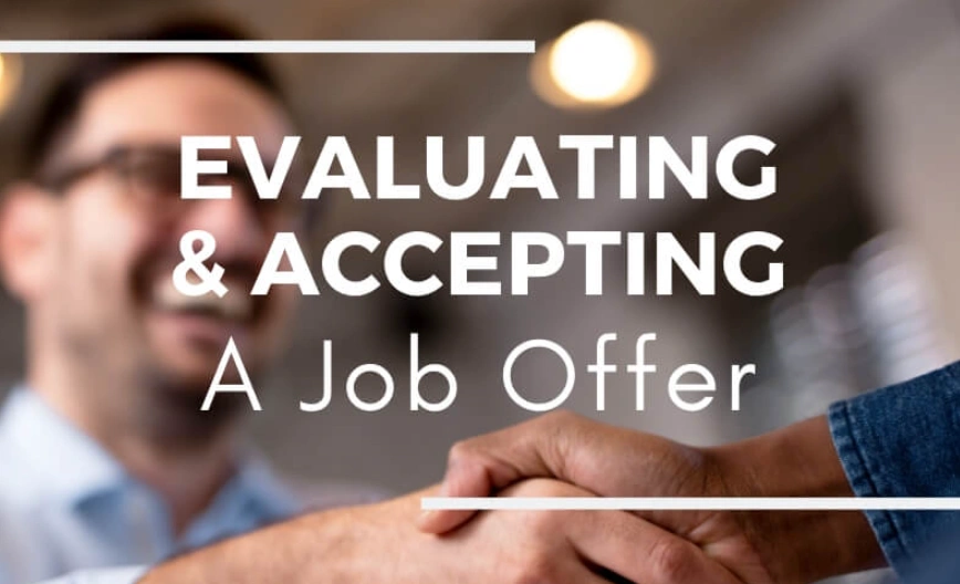 Evaluating And Accepting A Job Offer