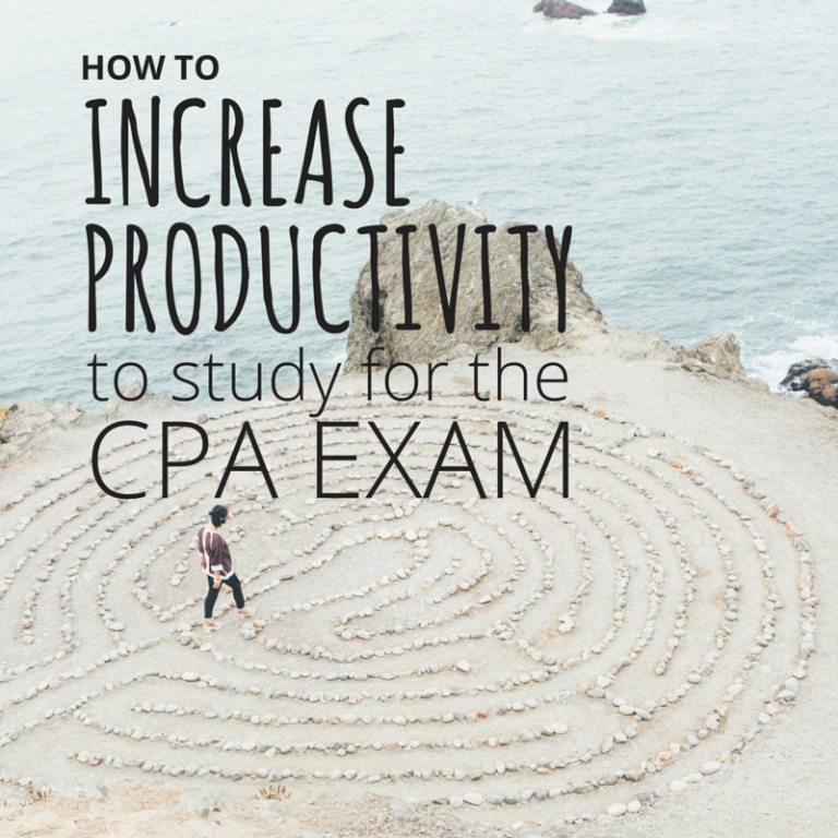 How To Increase Productivity To Study For The CPA Exam - UWorld Accounting