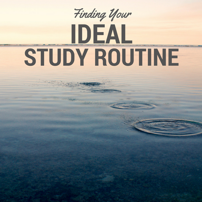 finding-your-ideal-study-routine
