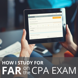 how i study for far on the cpa exam