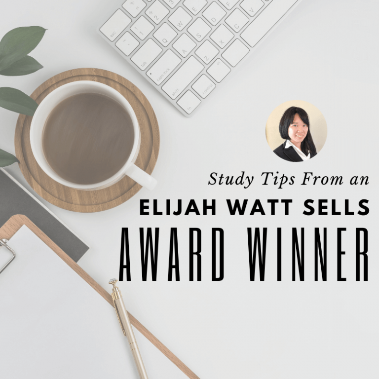 Study Tips From an Elijah Watt Sells Award Winner UWorld Roger CPA Review