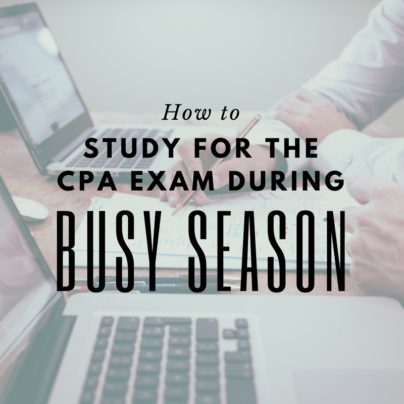 How to Study for the CPA Exam During the Busy Season | UWorld Roger CPA ...