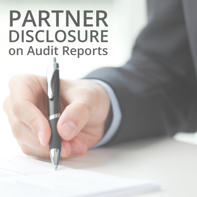 Partner-Disclosure-Audit-Reports