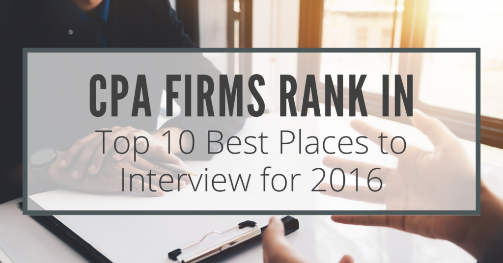 cpa firms rank in