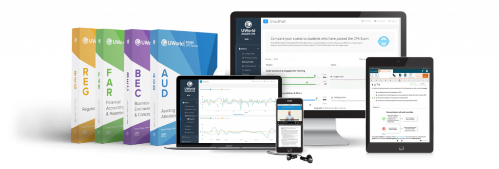 UWorld Roger CPA Exam Review Courses Elite Bundle