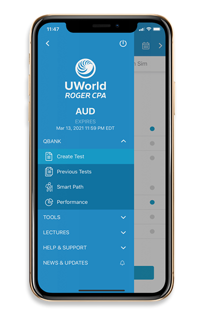 UWorld Roger CPA Mobile App