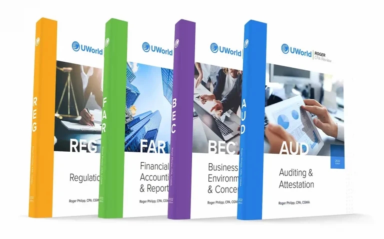 uworld cpa review course textbooks