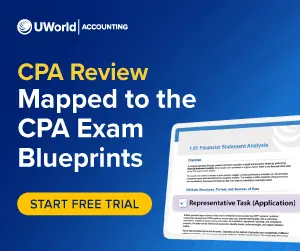 CPA Review Mapped to the CPA Exam Blueprints - Start Free Trial