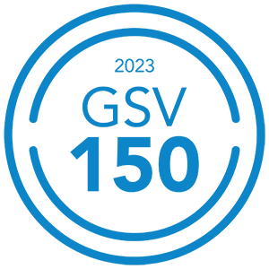 2023 GSV 150 award logo
