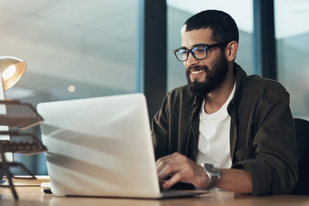 CMA exam candidate studying with UWorld CMA Review on a laptop