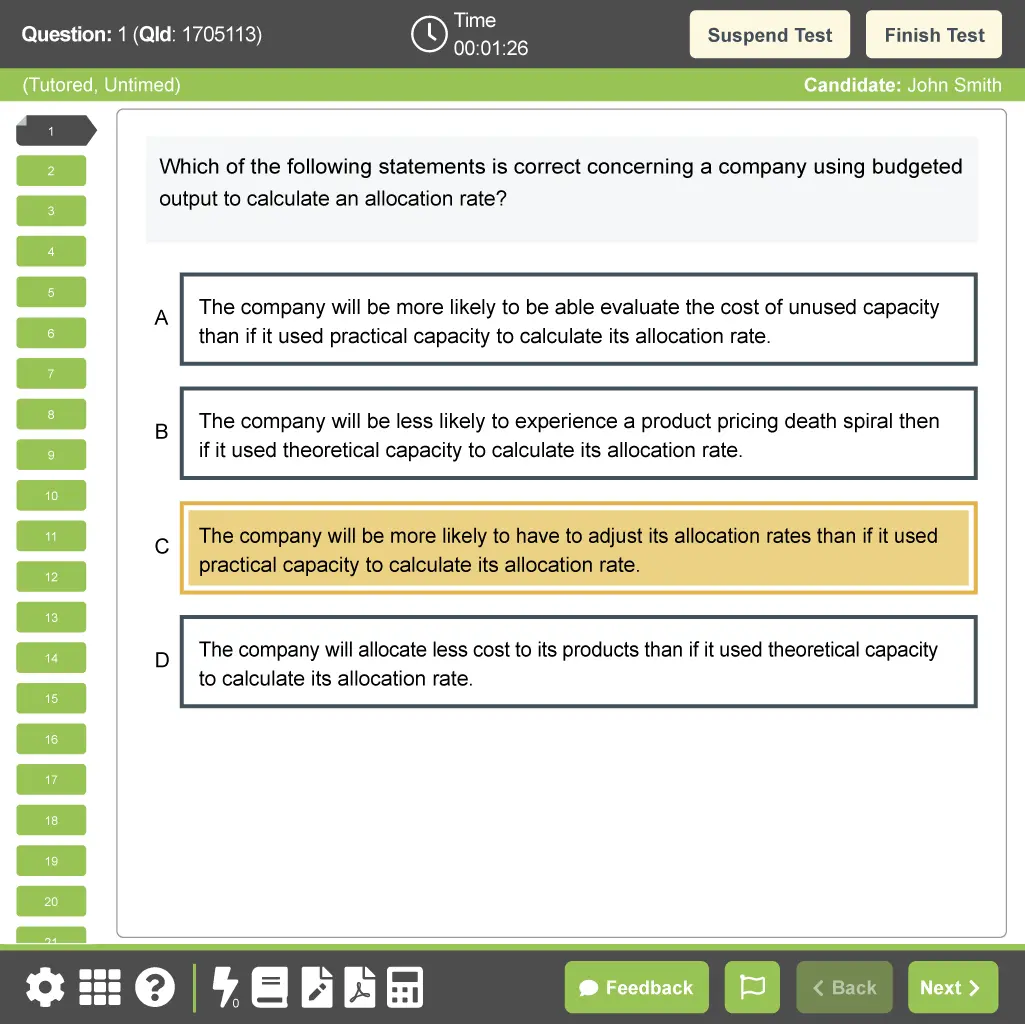 UWorld CMA answer explanations.