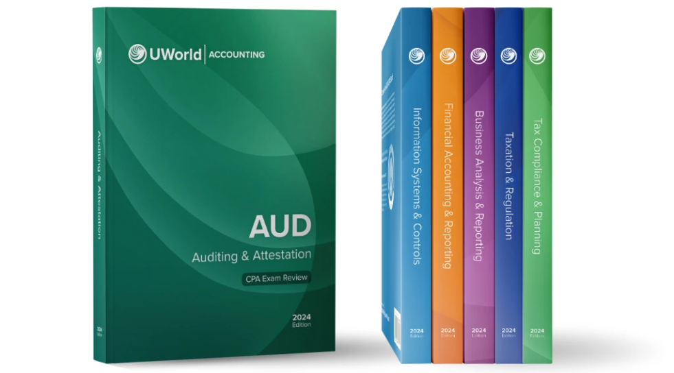 UWorld Accounting CPA Review textbooks