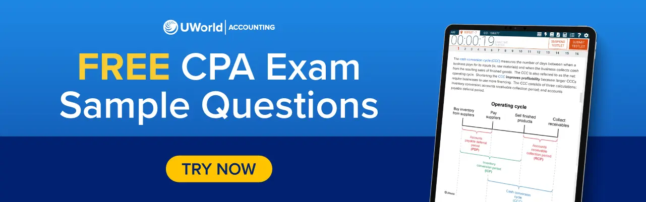 Free CPA Exam Sample Questions - See the UWorld difference for yourself