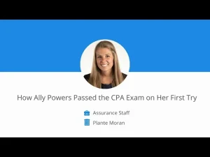 Ally Passed the CPA Exam on Her First Try Using UWorld CPA Review