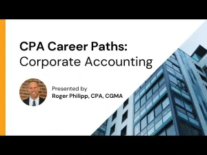 CPA Career Paths Corporate Accounting