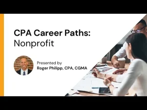 CPA Career Paths Nonprofit