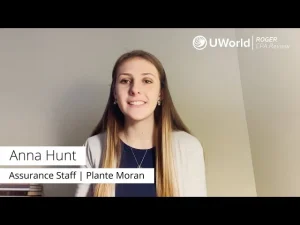 How UWorld CPA Review helped Anna Hunt pass the CPA Exam on her first try