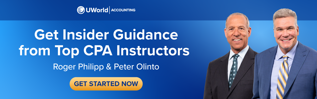 Get Insider Guidance from Top CPA Instructors, Roger Philipp & Peter Olinto - Get Started Now