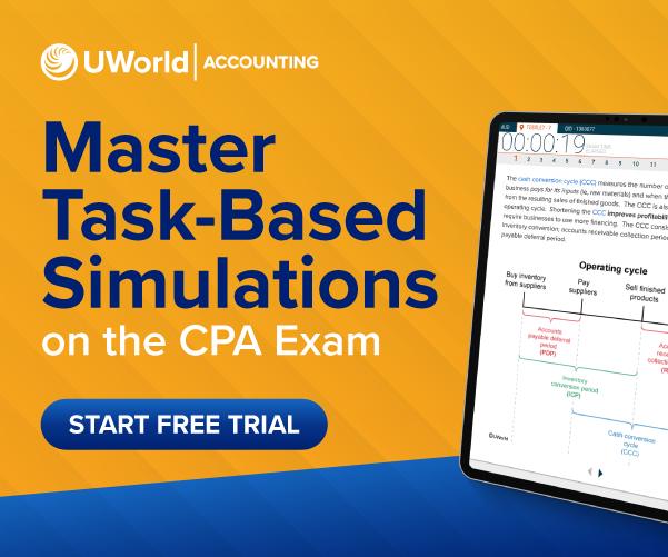 Master Task-Based Simulations on the CPA Exam - Start Free Trial