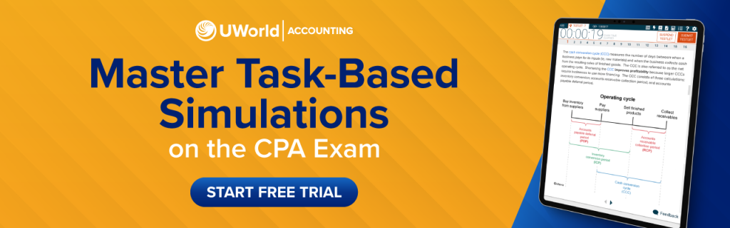 Master Task-Based Simulations on the CPA Exam - Start Free Trial