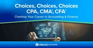 Watch a webinar recording where UWorld instructors offer guidance on industry designations such as the CPA, CMA, and CFA.