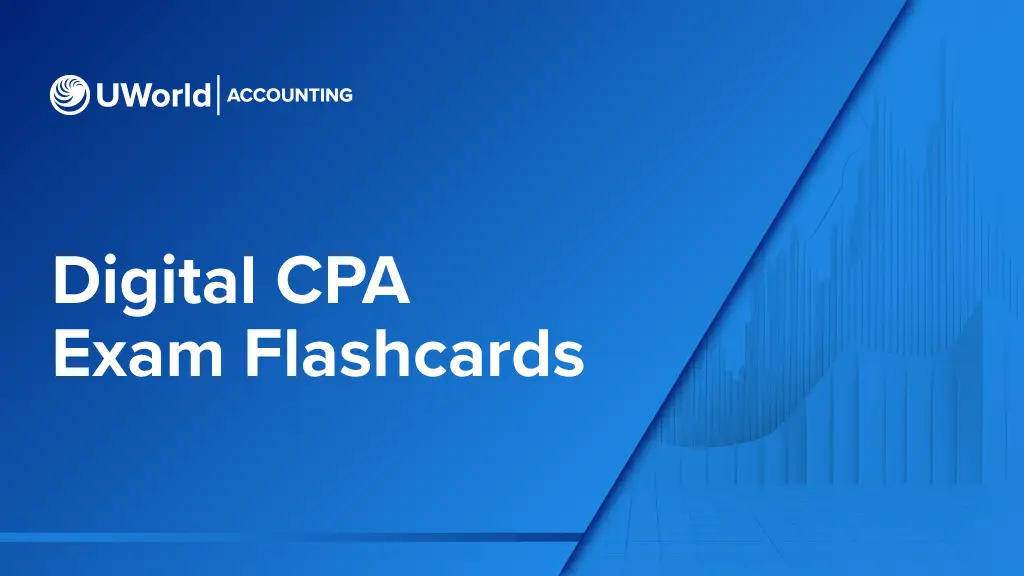 UWorld’s Digital CPA Exam Flashcards