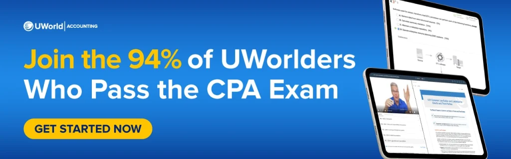 Join the 94% of UWorlders Who Pass the CPA Exam