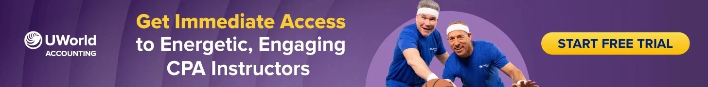 Get Immediate Access to Energetic, Engaging CPA Instructors - Start Free Trial