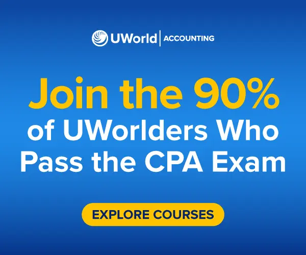 Join the 90% of UWorlders Who Pass the CPA Exam