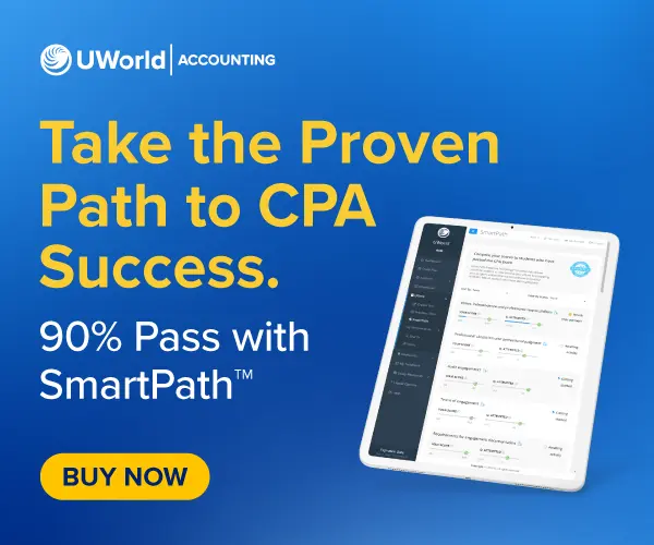 Take the Proven Path to CPA Success; 90% Pass with SmarthPath™